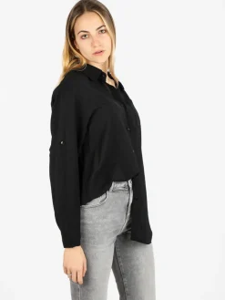 Solada Camicia donna oversize con taschino