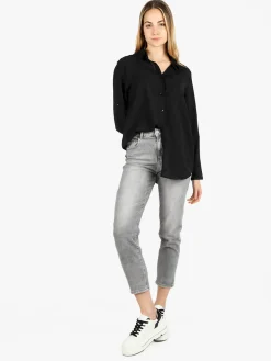 Solada Camicia donna oversize con taschino