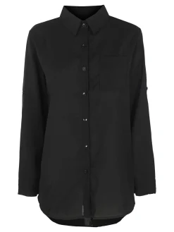 Solada Camicia donna oversize con taschino