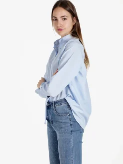 Solada Camicia donna oversize tinta unita