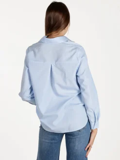 Solada Camicia donna oversize tinta unita