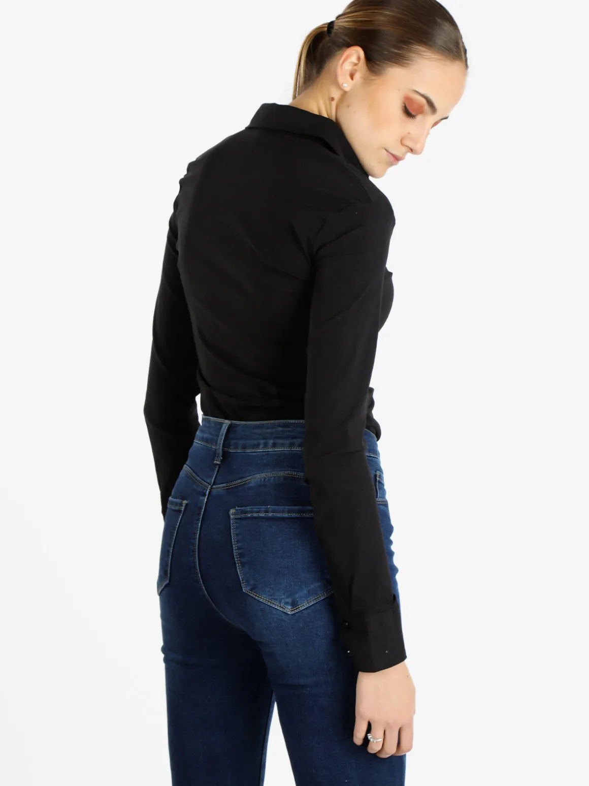 Solada Camicia donna slim fit a maniche lunghe