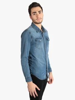 Solada Camicia in jeans uomo