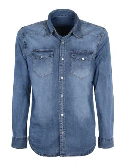 Solada Camicia in jeans uomo