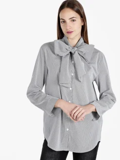 Solada Camicia rigata da donna a maniche lunghe