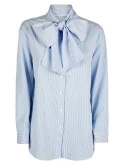 Solada Camicia rigata da donna a maniche lunghe