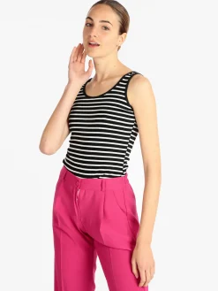 Solada Canotta donna in cotone a righe