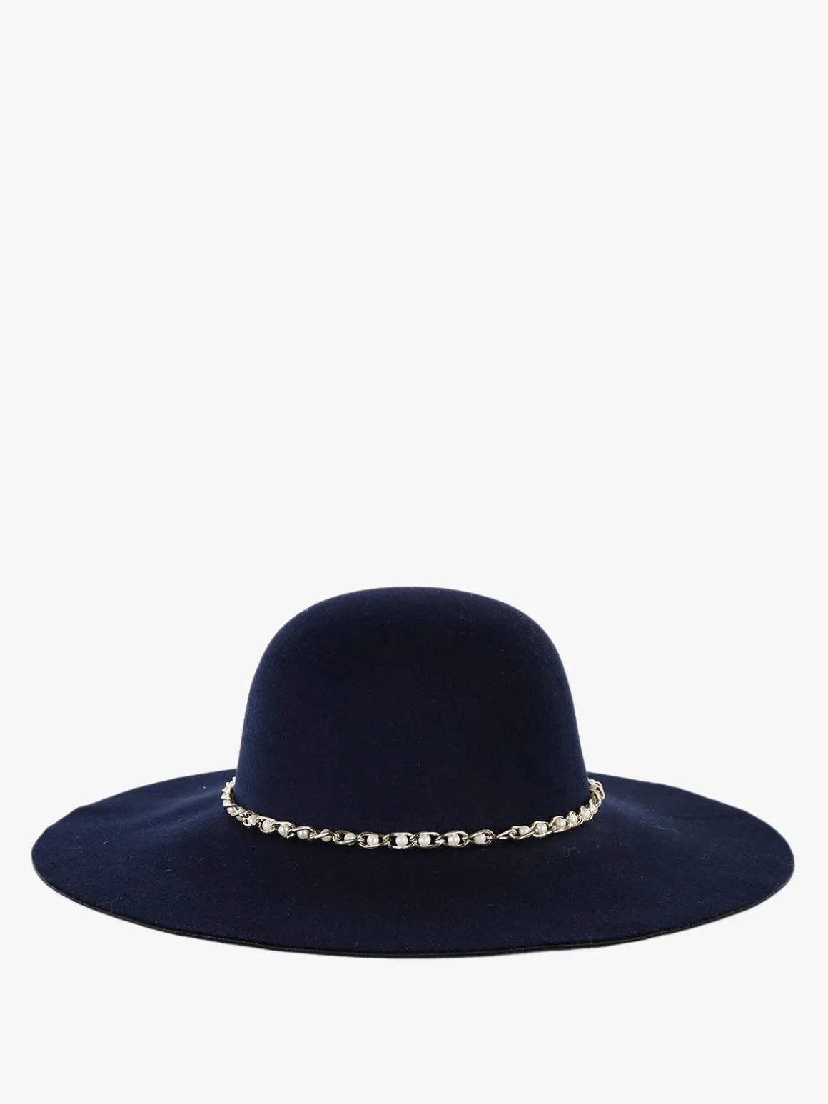 Solada Cappello a tesa larga con perle