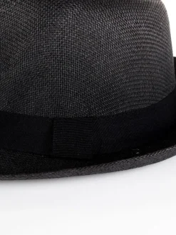Solada Cappello panama di carta con nastro