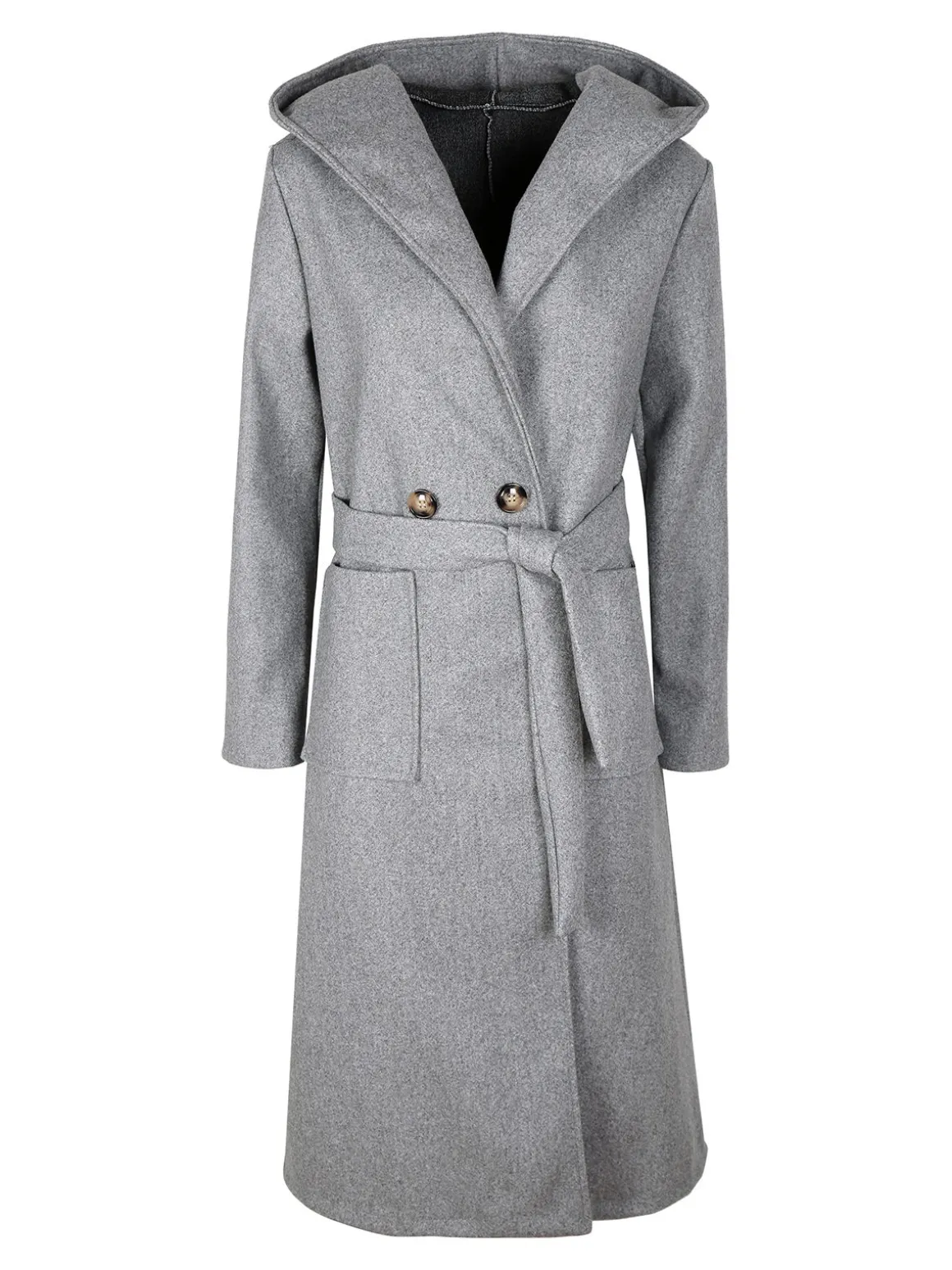 Solada Cappotto classico donna con cappuccio