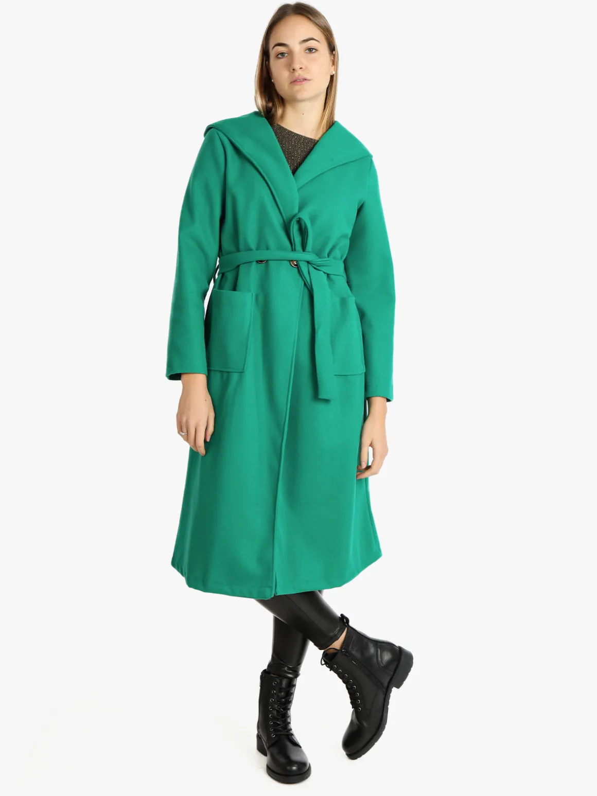 Solada Cappotto classico donna con cappuccio