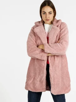Solada Cappotto donna teddy oversize