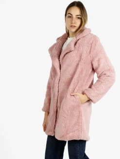 Solada Cappotto donna teddy oversize
