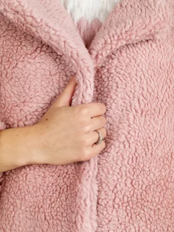 Solada Cappotto donna teddy oversize