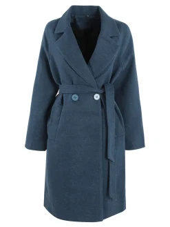 Solada Cappotto doppiopetto da donna con cintura