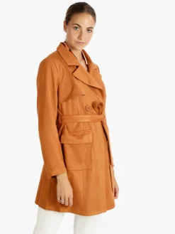 Solada Cappotto leggero donna con cintura