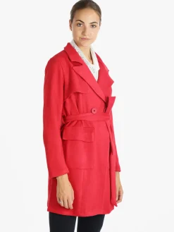 Solada Cappotto leggero donna con cintura