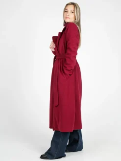 Solada Cappotto lungo da donna in ecopelliccia - beige