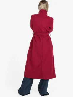 Solada Cappotto lungo da donna in ecopelliccia - beige