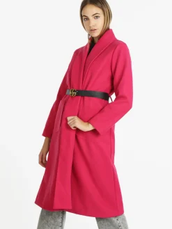 Solada Cappotto lungo da donna aperto con cintura