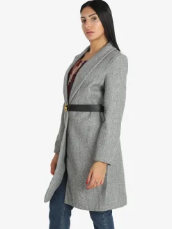 Solada Cappotto lungo donna con cintura