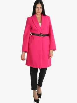 Solada Cappotto lungo donna con cintura