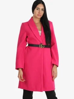Solada Cappotto lungo donna con cintura