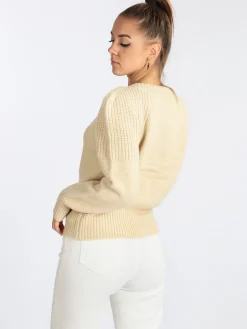 Solada Cardigan da donna in maglia con bottoni