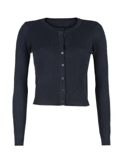 Solada Cardigan donna a trecce con bottoni