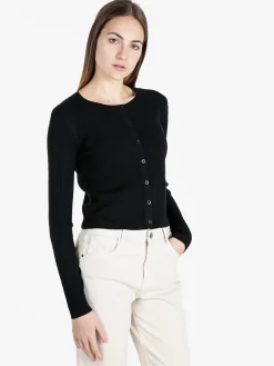 Solada Cardigan donna a trecce con bottoni