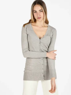 Solada Cardigan donna in maglia con bottoni