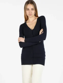 Solada Cardigan donna in maglia con bottoni