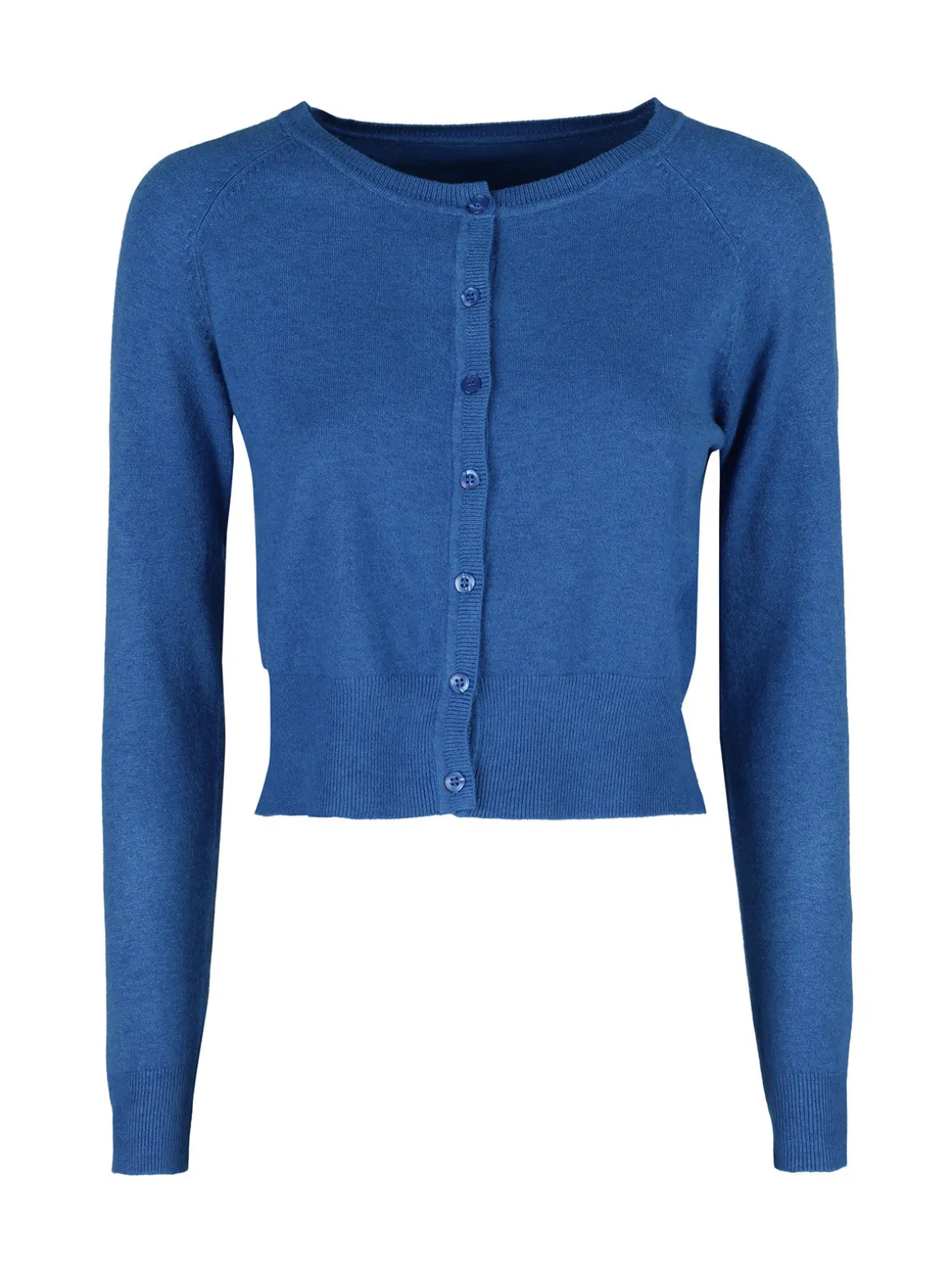 Solada Cardigan donna in maglia con scollo tondo