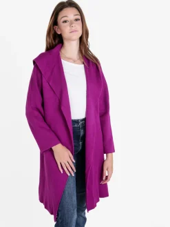 Solada Cardigan in maglia da donna con cappuccio