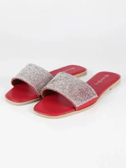 Solada Ciabatte basse con strass