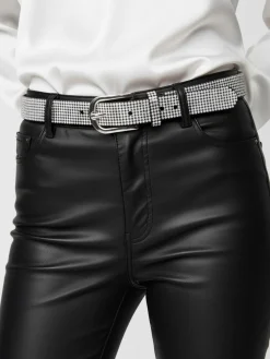 Solada Cintura donna con strass - nero