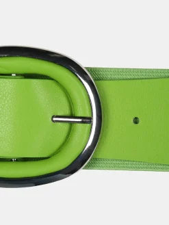 Solada Cintura elastica da donna con fibbia ovale - verde