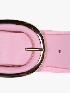 Solada Cintura elastica da donna con fibbia ovale - rosa