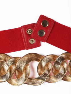 Solada Cintura stringivita da donna con anelli in metallo