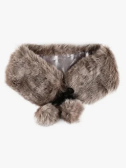 Solada Collo in ecopelliccia con pompon