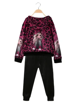 Solada Completo animalier da bambina 2 pezzi con cappuccio