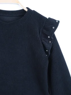Solada Completo da bambina maglia e pantaloni a zampa
