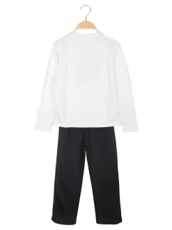 Solada Completo 2 pezzi da bambina con maglia a lupetto