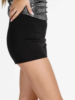 Solada Culotte donna in tessuto elasticizzato - nero
