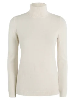 Solada Dolcevita da donna in maglia tinta unita
