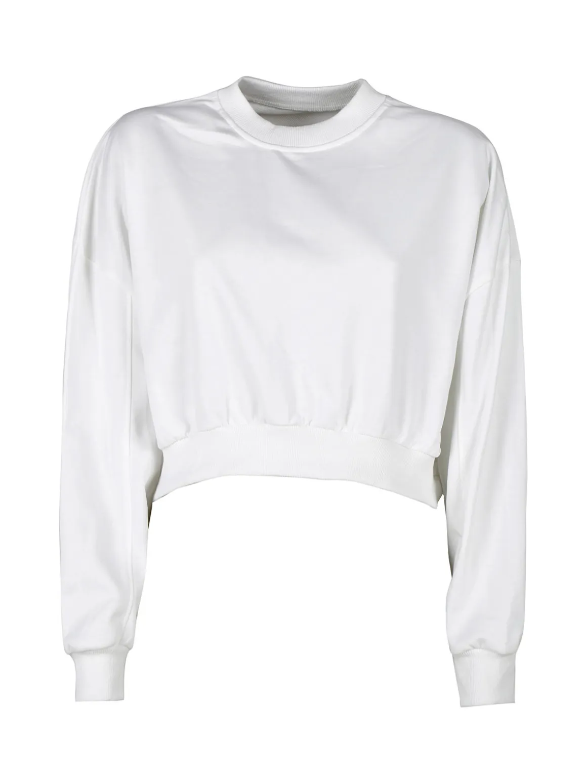 Solada Felpa cropped da donna oversize