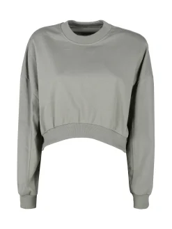 Solada Felpa cropped da donna oversize