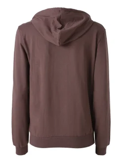 Solada Felpa da donna con cappuccio e zip intera - moro