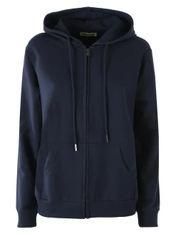 Solada Felpa donna con cappuccio e zip - blu scuro