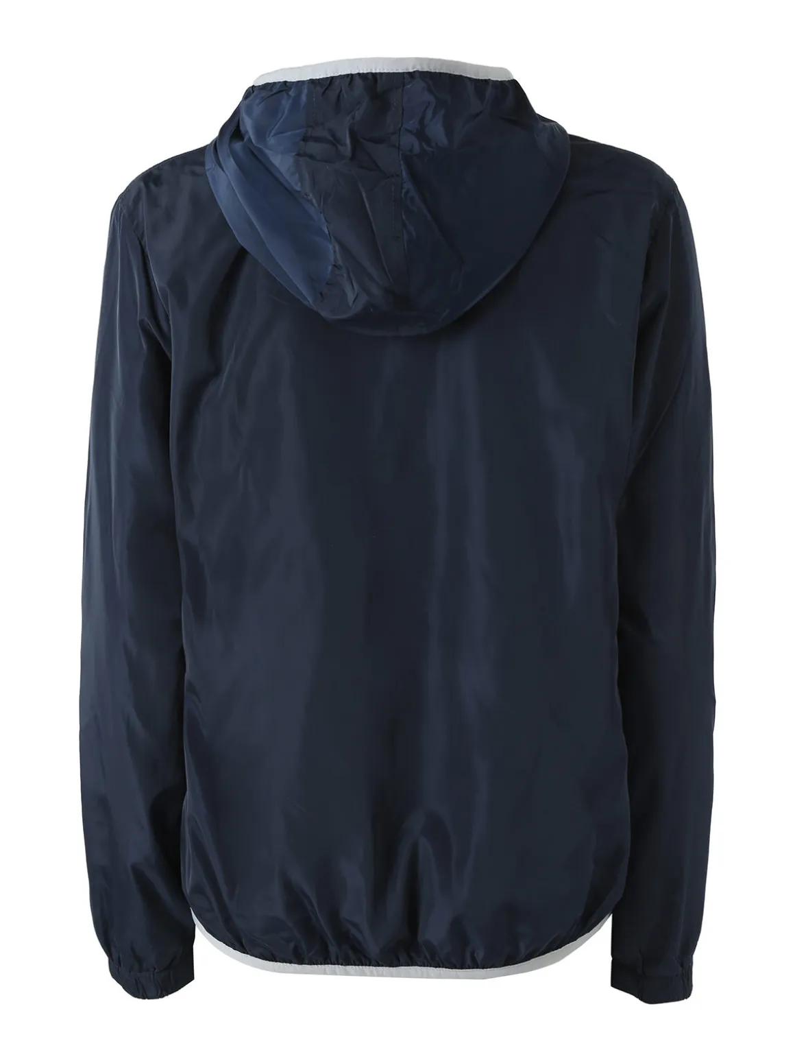 Solada Giacca a vento da donna con cappuccio e zip - blu scuro